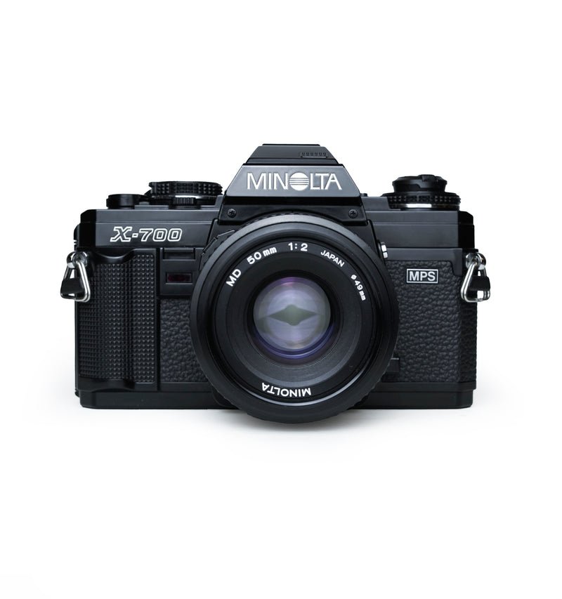 Minolta X-700 35mm SLR Film Camera with 50mm Lens