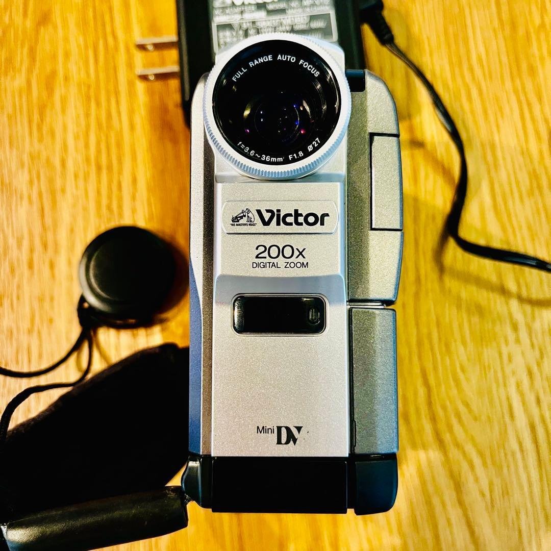 美品・希少】 Victor GR-DVX35K ビデオカメラ レトロ 動作品｜Yahoo