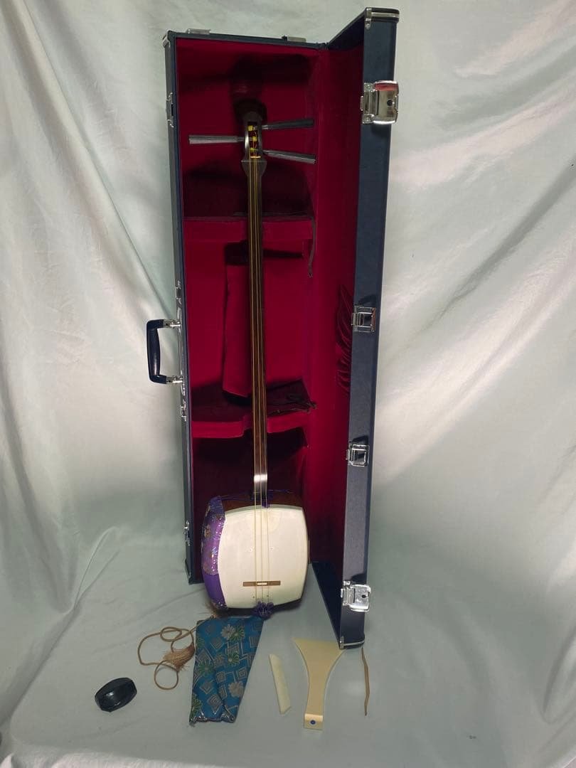 2737❣️ 三味線　セット　細棹　　2.4cm